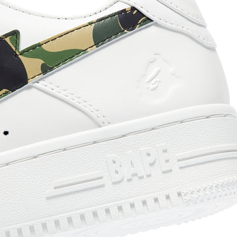 A Bathing Ape Bape Sta  "ABC Camo - White Green"