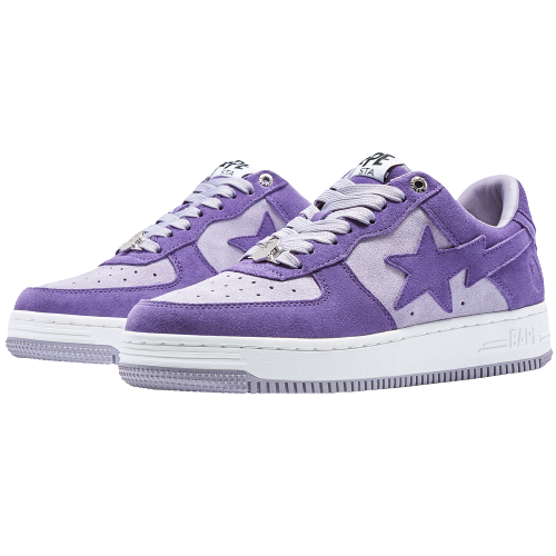 A Bathing Ape Bape Sta "Suede Purple"