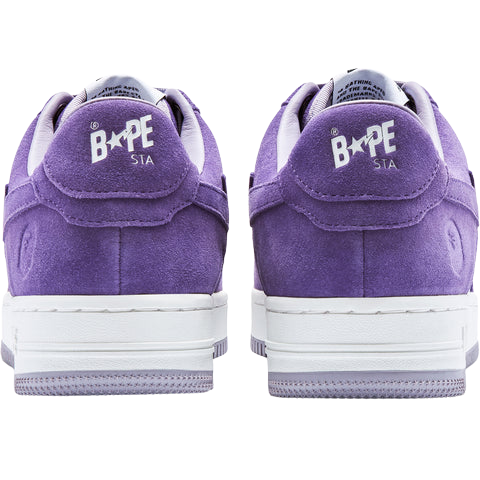 A Bathing Ape Bape Sta "Suede Purple"