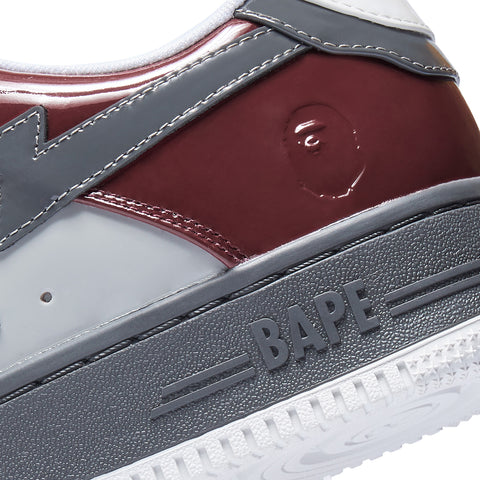 A Bathing Ape Bape Sta "Burgundy Grey"