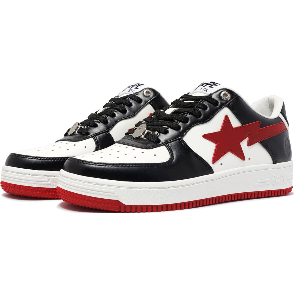 A Bathing Ape Bape Sta "#3 M2 Black White Red"