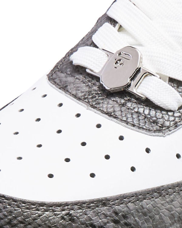 A Bathing Ape Bape Sta "Snake Skin" Black