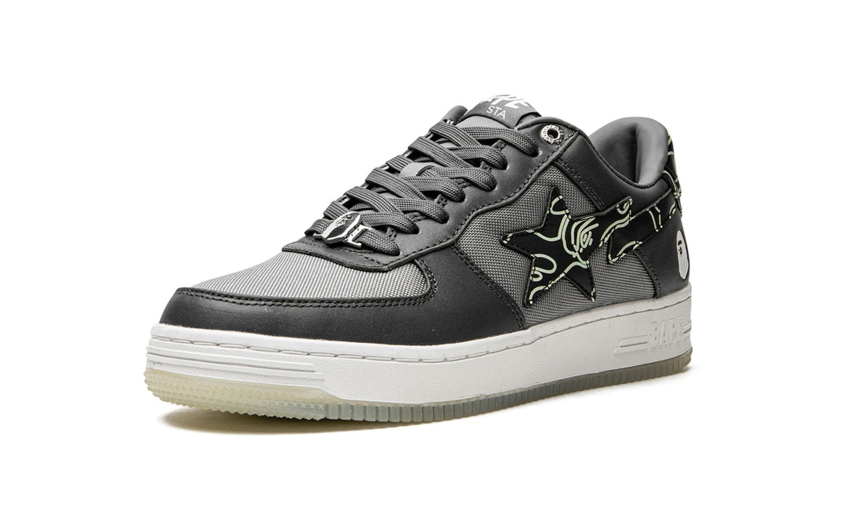 A Bathing Ape Bape Sta  "Text Code Camo" Charcoal