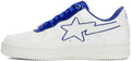 A Bathing Ape Bape Sta  "Patent Leather White Blue"