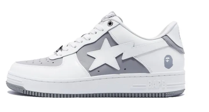 A Bathing Ape Bape Sta  "#6 Gray"