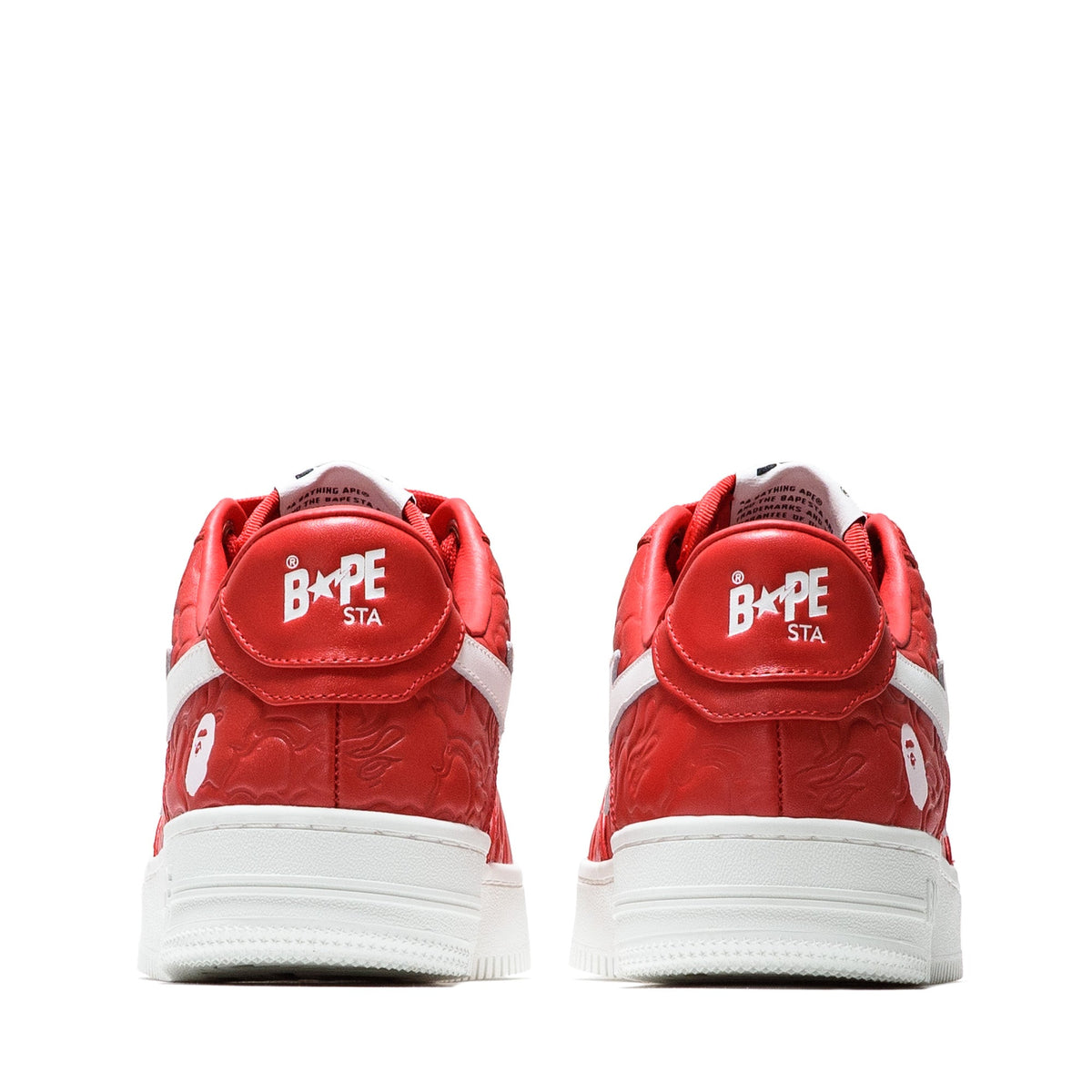 A Bathing Ape Bape Sta "#3 M1 Red"