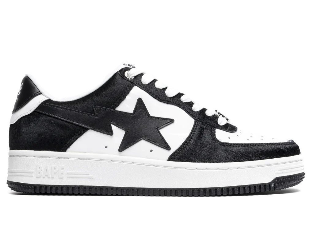 A Bathing Ape Bape Sta  "Black Calf Hair"