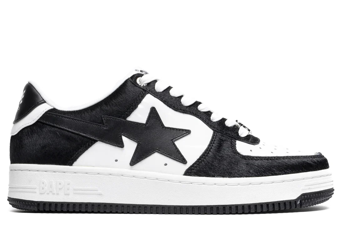 A Bathing Ape Bape Sta  "Black Calf Hair"