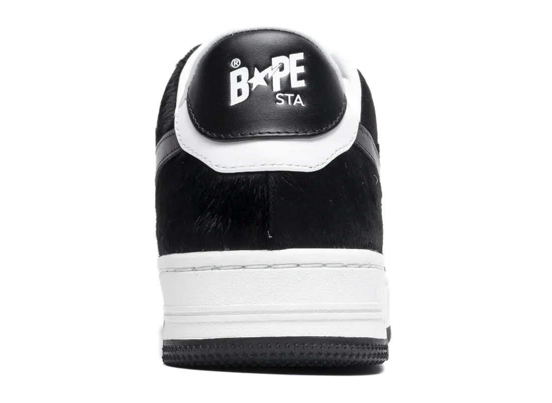 A Bathing Ape Bape Sta  "Black Calf Hair"