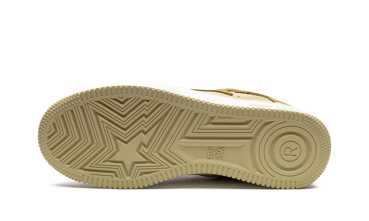 A Bathing Ape Bape Sta "Suede Yellow"