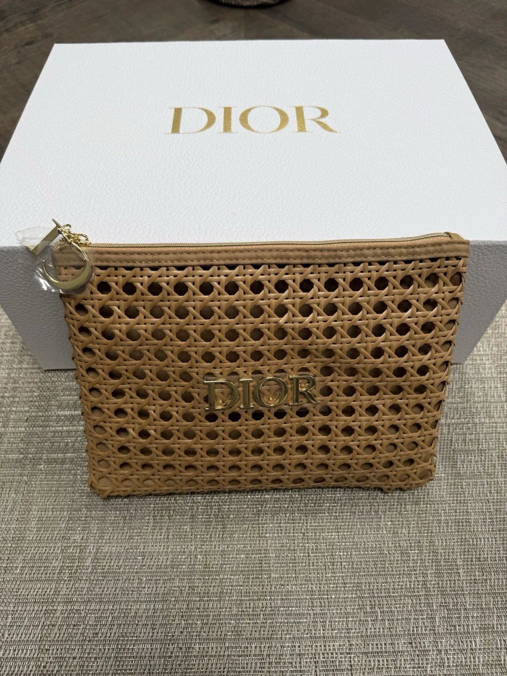Dior Raffia Solar Pouch Limited Edition