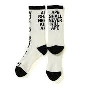 A Bathing Ape Bape Socks